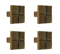 MOROBOR 4 pomelli per cassetti in lega di zinco, in bronzo, creativi, per armadietti, cassetti, multifunzionali, con foro singolo, maniglie per credenza