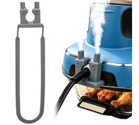 MOROBOR Deviatore a vapore in silicone, 1 pezzo, riutilizzabile, resistente al calore, deflettore di scarico per friggitrice ad aria, accessorio con cinghia di fissaggio, reindirizzatore per aria