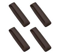 MOROBOR Maniglia per armadietti istantanei autoattaccanti, 4 pezzi di supporto per cassetti con adesivo per porta scorrevole, maniglie per armadietti, cassetti e finestre, cassetti ausiliari (marrone)