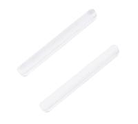 MOROBOR Maniglie in acrilico, 2 pezzi, autoadesive, trasparenti, multiuso, per armadietti, finestre, armadi, porte, armadi, 140 mm