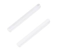 MOROBOR Manopole in acrilico, 2 pezzi, autoadesive, con adesivo trasparente, addensato, per armadietti da cucina, finestre, armadi, porte, 110 mm