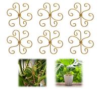 MOROBOR Monstera - Sistema di supporto per piante, 6 morsetti per foglie di qualità, unico supporto per piante, stabilizzatore, per foglie e gusci di tartaruga, regalo ideale per gli amanti delle