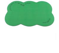 MOROBOR Tappetino scolapiatti da 40,6 cm x 30,5 cm, 1 pezzo, smerlato, antimacchia, resistente al calore, per macchina da caffè, lavello, scolapiatti da piano di lavoro per animali domestici, verde