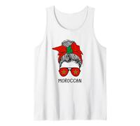 Moroccan Girl Moroccan Heritage Morocco Flag Canotta
