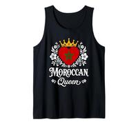 Moroccan Queen Morocco Flag Proud Moroccan Woman Canotta