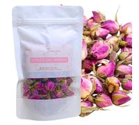 Moroccan Rose Buds - Dried Rose Buds from the Valley of Roses, Morocco - 30g Elegant Sachet - Ethical & Versatile for Tea, Infusions, and Culinary Creations - Home of Thamani (100g)