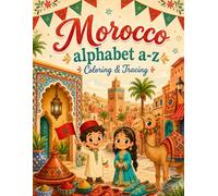 Morocco A to Z Tracing and Coloring Book