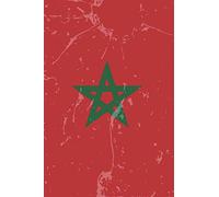 Morocco Flag Journal: Morocco Travel Diary, Moroccan Souvenir, Lined Journal to write in