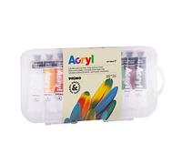 Colori a olio e acrilici - 18ml - colori assortiti - Primo - astuccio 10 colori