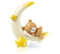 Morofme Orso luna, decorazione per torta di compleanno, orso, luna, orso, luna, centrotavola, orso e luna, decorazione per torte (giallo)