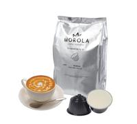 Morola Compatibili con Nescafe Dolce Gusto - 6 Confezione da 15 Capsule - 90 Capsule (Cappuccino)