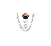 MOROTOLE Cadena de Plata Figaro Cadenas Para Hombres Collar Hombres Figaro Cadena de Plata Para Hombres