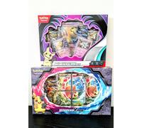 MORPEKO V UNION COLLECTION + MIMIKYU EX BOX Fusion Strike Brilliant Stars Sealed