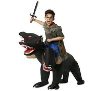Morph Cerbero Cavalcabile Costume Gonfiabile Bambino, Costumi Carnevale Gonfiabili Bambini, Vestito Gonfiabile Bambino, Costumi Gonfiabili Bambini, Costume Halloween Gonfiabile
