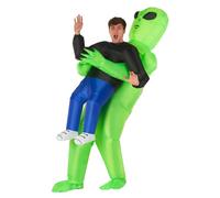 Morph Costume Alieno Gonfiabile Adulto - Vestito Alieni per Halloween, Feste e Party. Abito Divertente per Adulti.