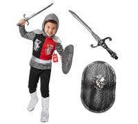 Morph Costume Cavaliere Bambino, Costume Medievale Halloween Bambino, L