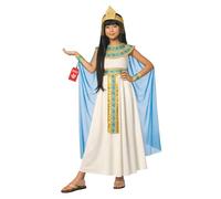Morph Costume Cleopatra Bambina, Costume Egizio Halloween Bambina, M