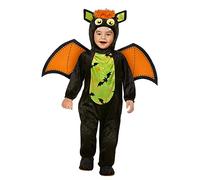 Morph Costume Da Pipistrello Bambino - Costume Pipistrello per Bambini, Abito Halloween per Feste, Compleanni e Party., 3-4 anni