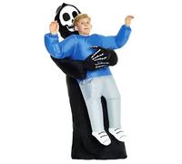 Morph Costume da Sollevami Gonfiabile Triste Mietitore Bambini - Taglia unica