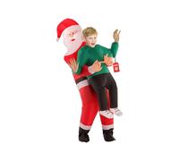 Morph Costume Gonfiabile Babbo Natale, Costume Halloween Adulto
