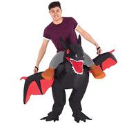 Morph Costume Gonfiabile Drago Adulto, Costume Drago Adulto, Drago Gonfiabile