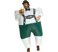 Morph Costume Gonfiabile Oktoberfest Adulto, Gonfiabile Lederhosen