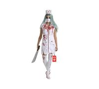 Morph Costume Halloween Infermiera Zombie - Vestito Donna per Halloween, Kit Completo per Feste e Party a Tema Horror, M