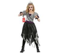 Morph Costume Halloween Sposa Cadavere Bambina - Vestito Zombie Prom Queen per Halloween, Compleanni e Party., S
