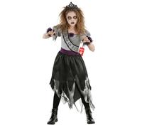 Morph Costume Halloween Sposa Cadavere Bambina - Vestito Zombie Prom Queen per Halloween, Compleanni e Party., XL