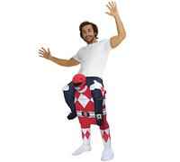 Morph Costume Power Ranger a Cavalluccio Adulto, Costume Carnevale Uomo