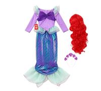 Morph Costume Sirenetta Bambina, Costume Halloween Bambina, L