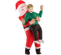 Morph Costumes Costume Gonfiabile Babbo Natale, Costume Natale Gonfiabile, Vestito Babbo Natale Gonfiabile, Costume Babbo Natale Gonfiabile, Costume Gonfiabile Bambino