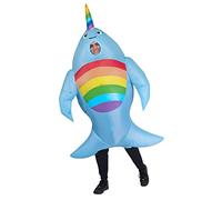 Morph Costumes Costume Gonfiabile Narvalo Adulto - Vestito Squalo per Carnevale, Halloween e Feste a Tema.