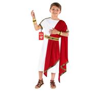 Morph Vestito Imperatore Romano Bambino, Costume Centurione Romano Bambino, Costume Imperatore Romano Bambino S