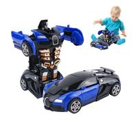 Morphing Car Toy - Trasforming Action Truck, Robot Conversion Toy | B-127 Figura, giocattolo eroe veicoli positivi, auto robot da pilota pull-back, figura di deformazione per bambini, regalo