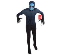 Morphsuits Costume Eyeless Jack Bambino, Tuta Halloween Bambino, S