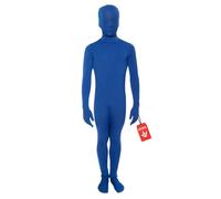 Morphsuits - Costume Intero per Travestimento, Bambino, 6-8 Anni, Colore: Blu