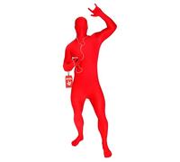 Morphsuits Costume Tuta Integrale Nera Uomo, Costume Halloween Uomo | Tuta Integrale con Cappuccio & Maschera, Chiusura con Zip, Perfetto per Halloween, Ideale per il Cosplay