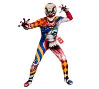 Morphsuits Costume ufficiale da mostro di teschio e ossa, per bambini, taglia S (6-8)