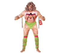 Morphsuits Costume Ultimate Warrior Adulto, Costume Wrestling Uomo, Costumi WWE, Wrestling Costume Adulto, Costumi Wrestling, Vestiti Carnevale Adulti, Vestito Carnevale Uomo L