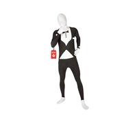 Morphsuits MPBT2 - Costume Tuxedo | Tuta Integrale con Stampa Smoking, Design Nero Elegante, Chiusura con Zip, Perfetto per Halloween, Ideale per il Cosplay