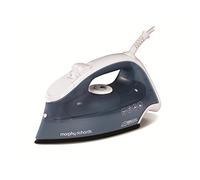 Morphy Richards 300251 Ferro da stiro a secco e a vapore Ceramica 2600W Blu, Bianco ferro da stiro