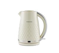 Morphy Richards Bollitore per alveare, 1,5 l, sistema di riempimento facile, beccuccio dell'acqua migliorato, bollitura rapida da 3 kW, base a 360 gradi, filtro anticalcare, finestra di