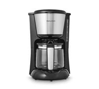 Morphy Richards Equip 162501 - Macchina da caffè filtrante per più sapore, vetro, 1000 W, 1,2 l, colore: Argento