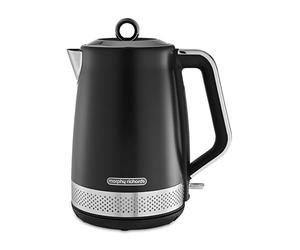 Morphy Richards Illumination 108020 - Bollitore da 1,7 l, per ebollizione rapida, protezione contro l'ebollizione a secco, coperchio estraibile, filtro anticalcare, finestra di facile visualizzazione,