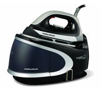 Morphy Richards Power Steam Elite 42221, Sistema stirante con caldaia a pressione e piastra in ceramica, Nero