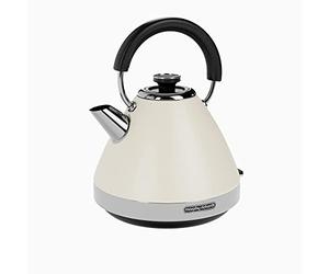 Morphy Richards Venture Cream 100132 - Bollitore a piramide, capacità 1,5 l, 3 kW