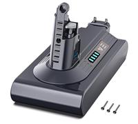 Morpilot 6500mAh 25,2V Li-Ion Batteria per aspirapolvere scopa wireless Dyson V10 SV12 Absolute Animal Motorhead Fluffy Extra Cyclone, sostituisce Dyson 969352-02