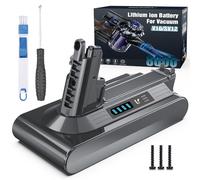 Morpilot Batteria per Dyson V10 SV12 8000mAh Dyson V10 SV12 Batteria per Cyclone V10 Animal V10 Absolute V10 Motorhead V10 Fluffy Aspirapolvere