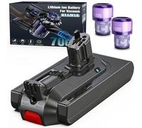 Morpilot Batteria per Dyson V11, 7000mAh Batteria a scatto di ricambio per V11 Absolute/V11 Extra/V11 Fluffy/V15 Detect